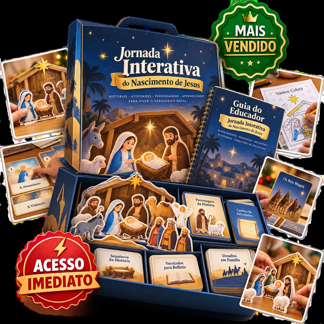 +10 Encontros de Catequese sobre o Natal com Dinâmicas e Atividades Bíblicas